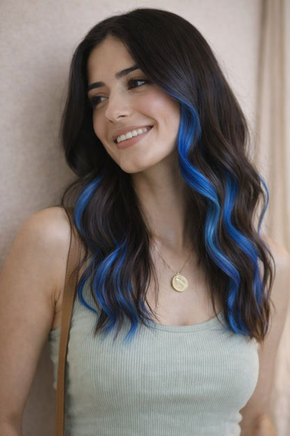 Blue Streaks - Wavy