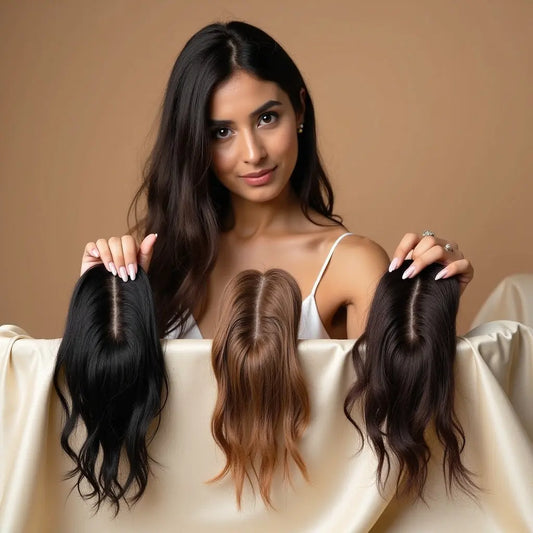 Hair Toppers  – Seamless Coverage for Thinning Hair.