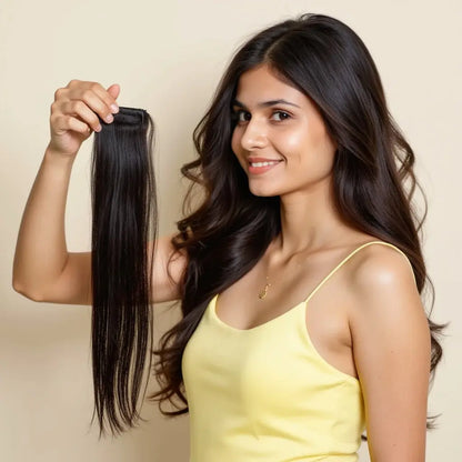 Two Clip Weft- Black.