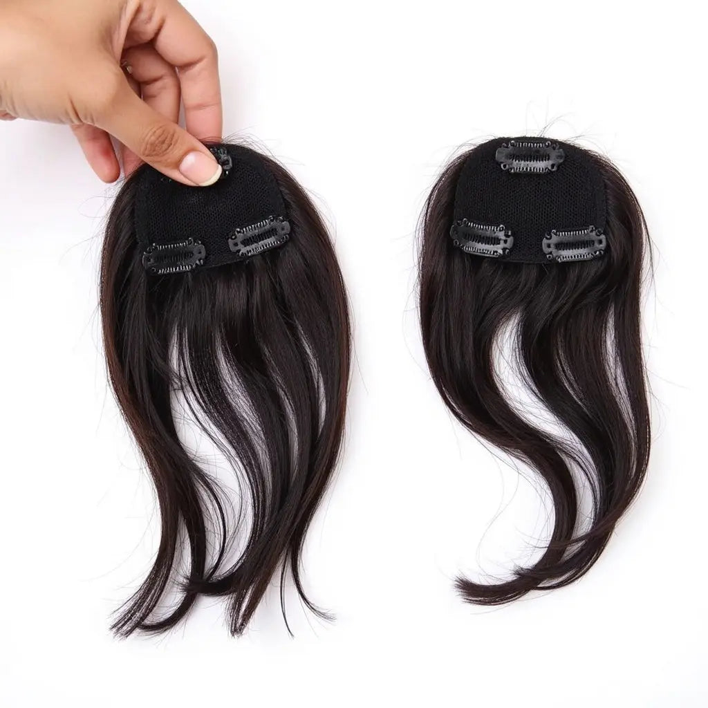 Clip in Bangs extensions.