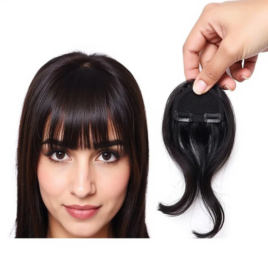Clip in Bangs extensions.